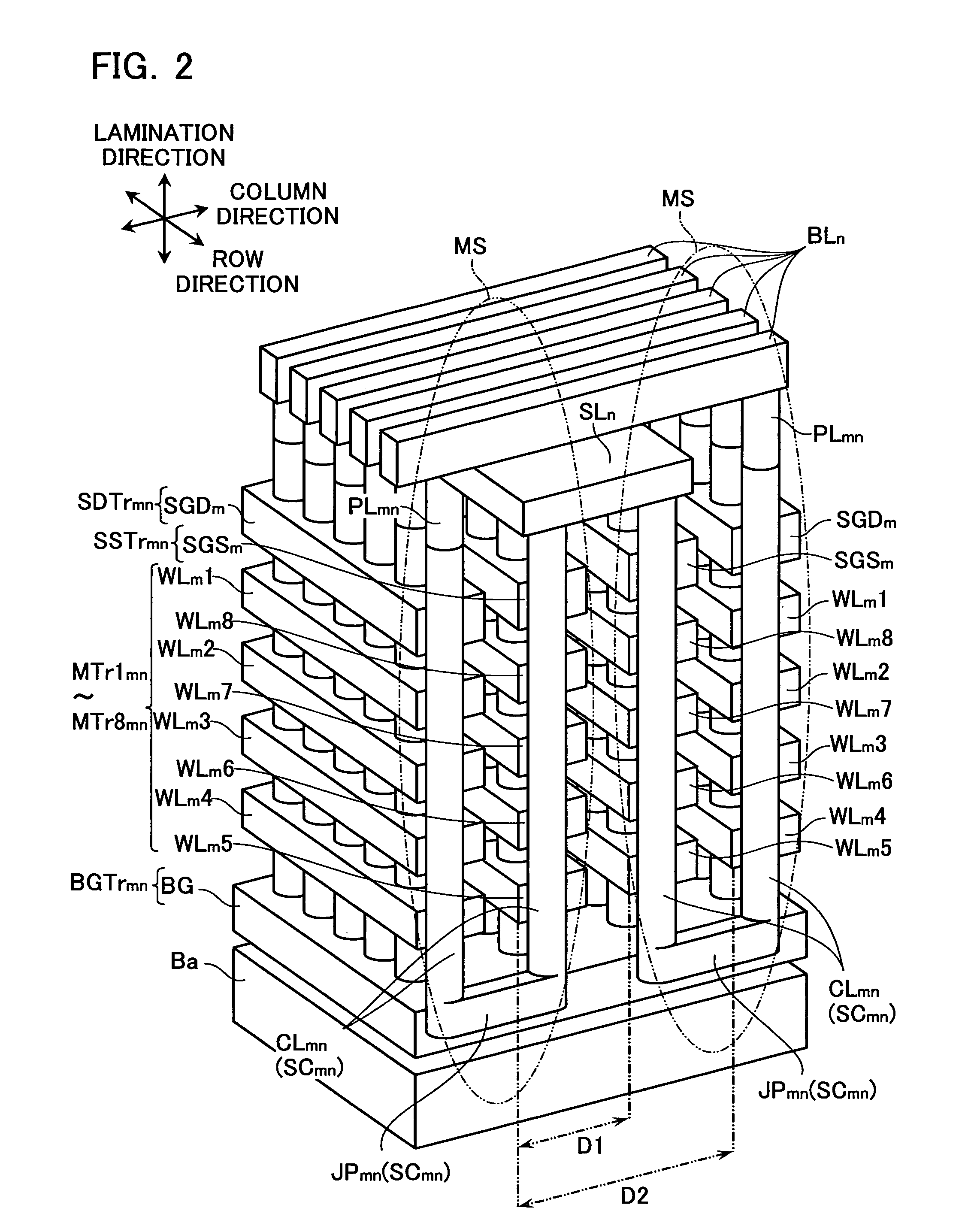 Non-volatile semiconductor storage device and method of manufacturing the same