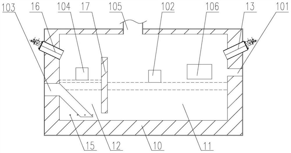 Lead bullion refining device and lead bullion refining method