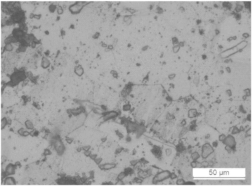 Powder extrusion preparing method of Fe-Si mixed soft magnetic material thin strip with 6.5% of Si