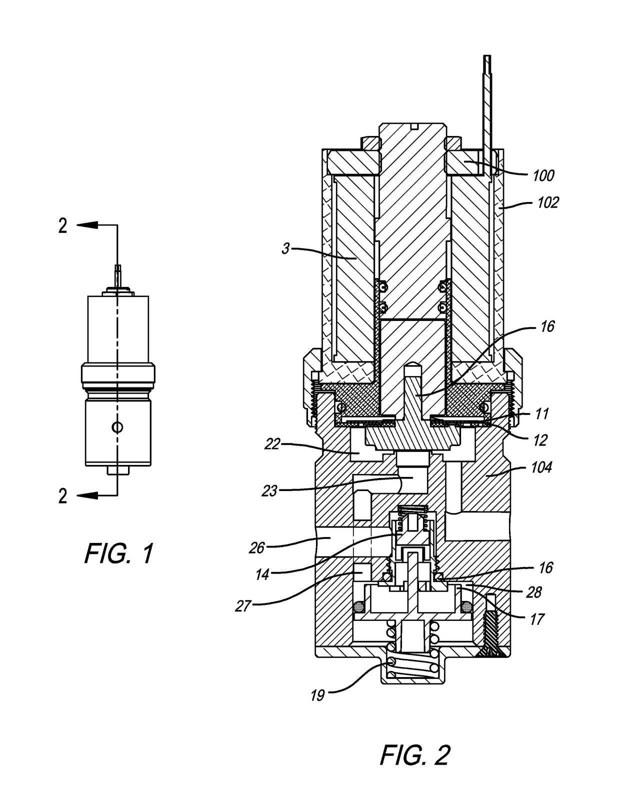 Dual spring flow control valve