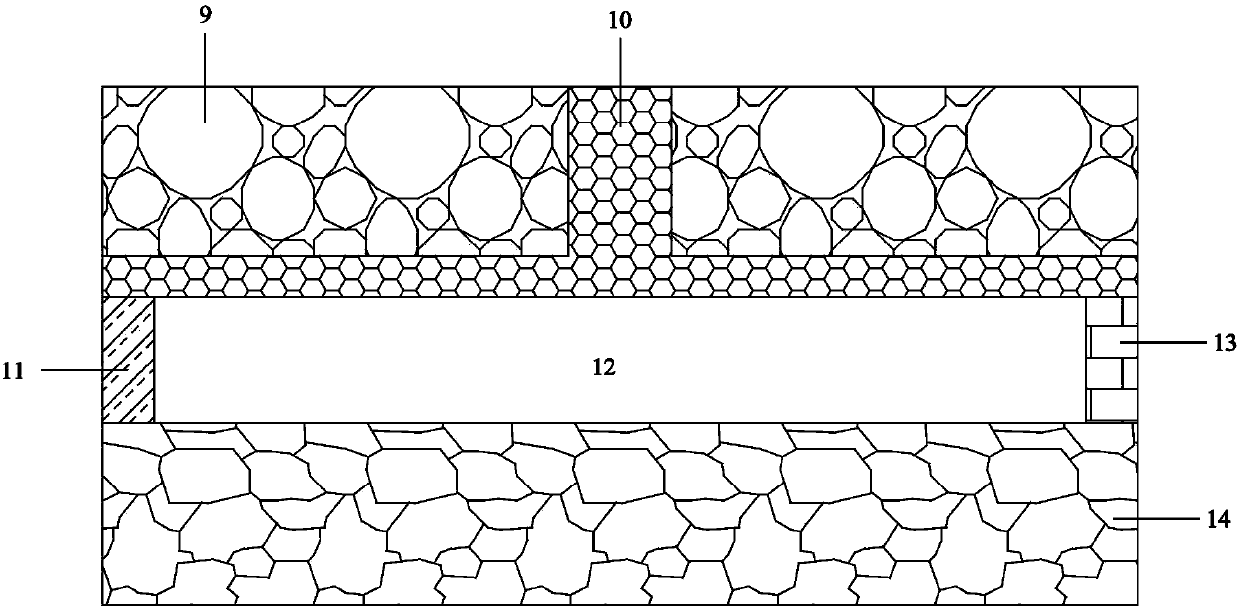 Cold region earth-rock dam anti-frost-heaving structure and construction method thereof