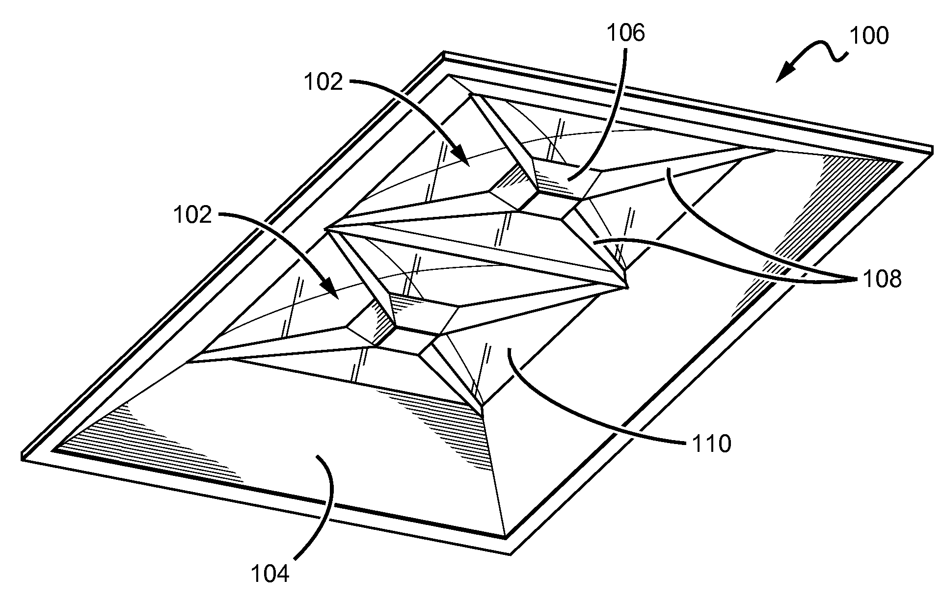 Modular indirect troffer