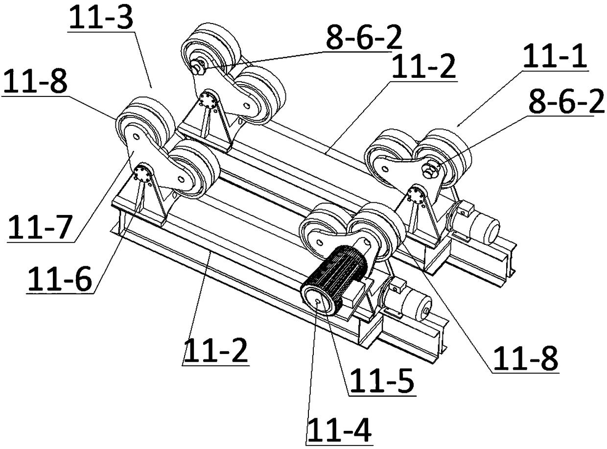 High pressure steam pipe cutting device for treating carbon tetrachloride