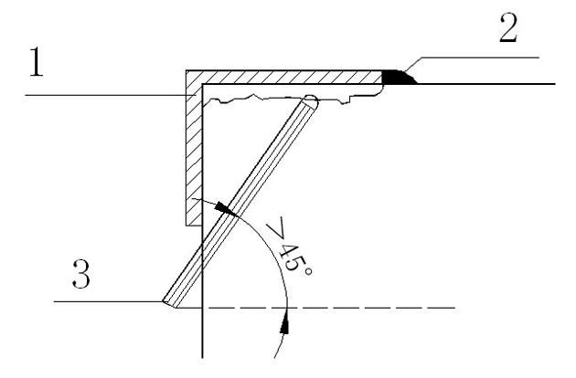 Method for grouting sealing of gap between steel door frame of protective sealed door and wall