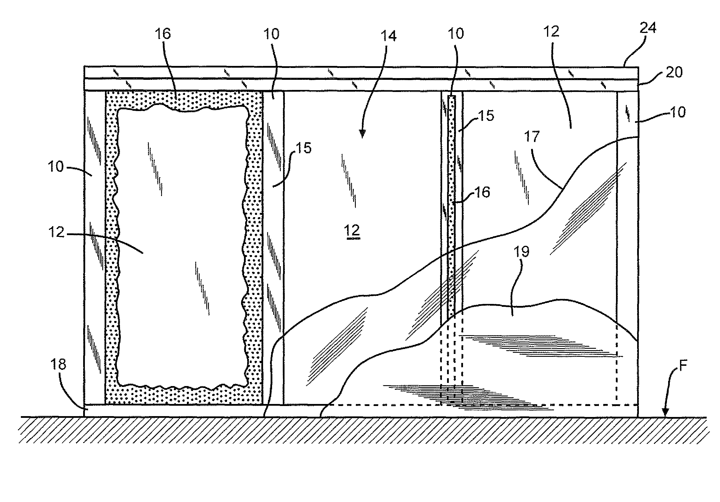 Room temperature crosslinked foam