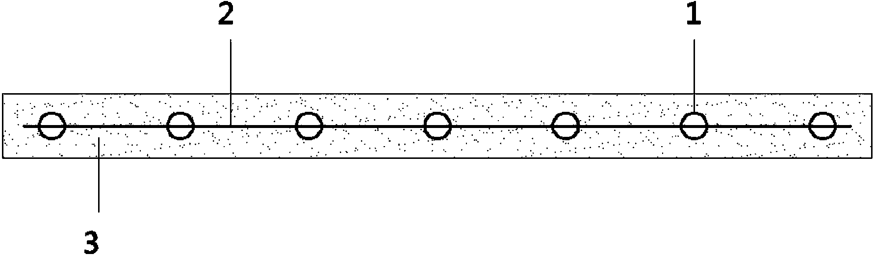 Linear-section type immature soil wall with built-in steel and wood mesh and manufacturing method thereof