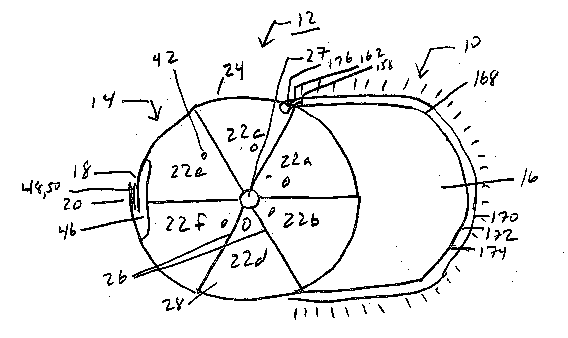 Electroluminescent wire light source on a baseball cap