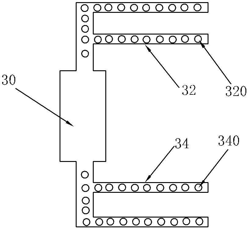 Recirculation fumigation system and method for granary