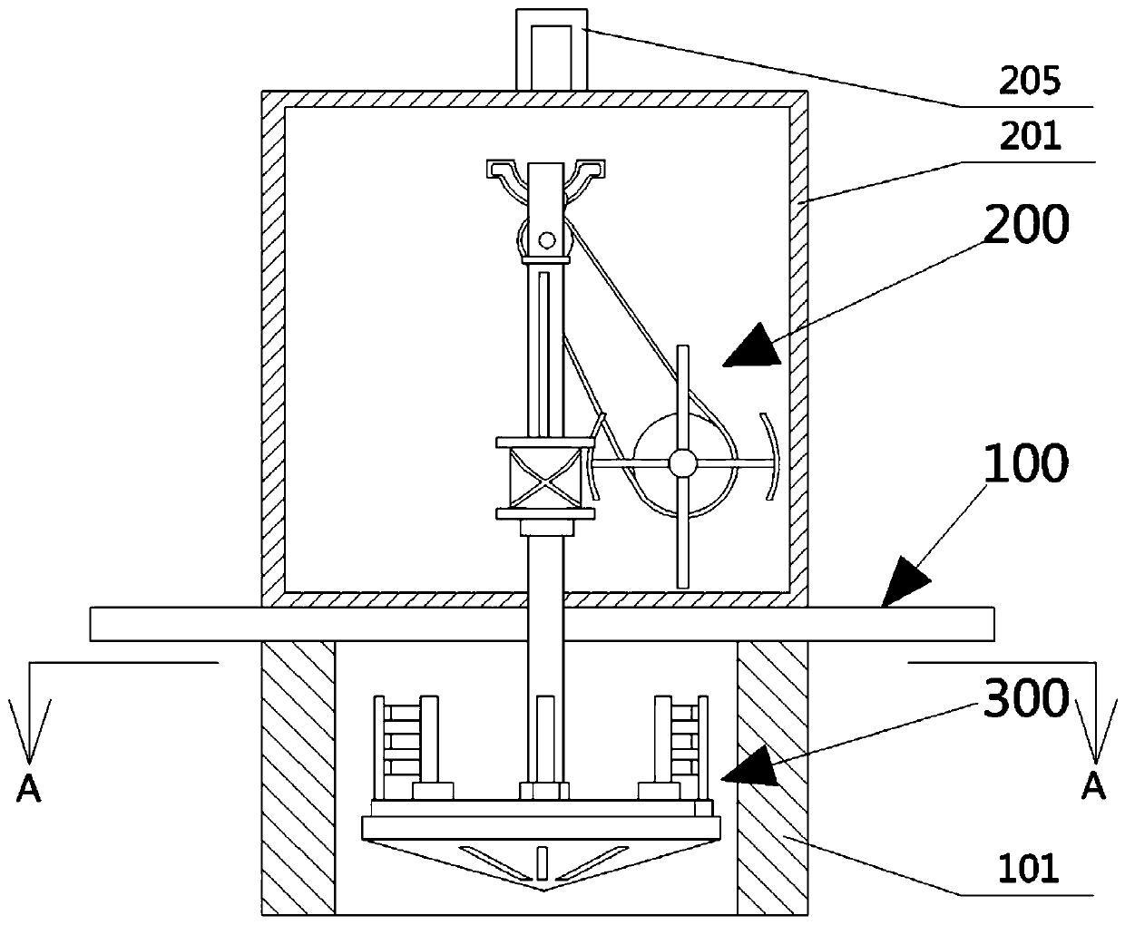 Sampling structure and sampling method for ocean exploration