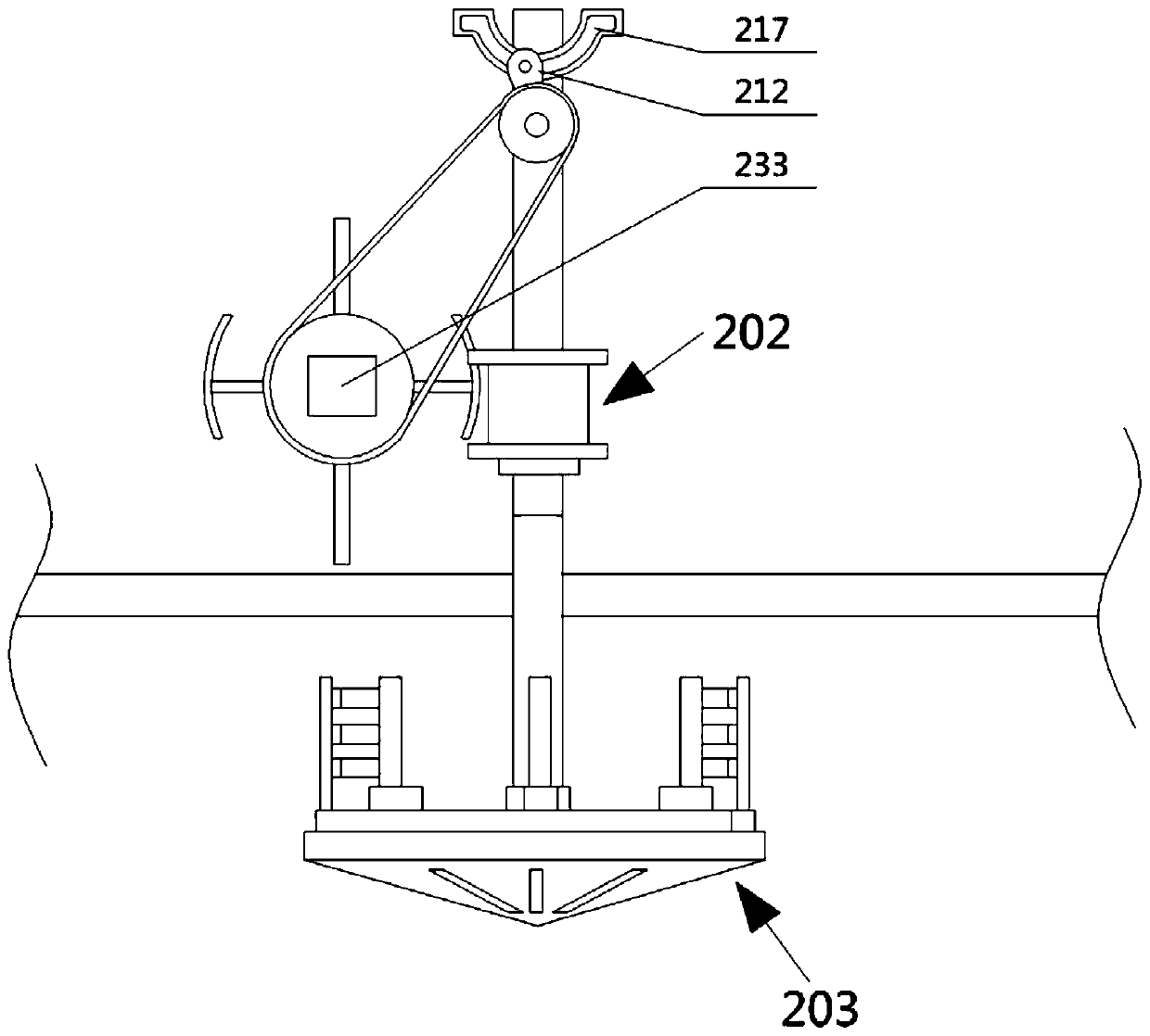 Sampling structure and sampling method for ocean exploration