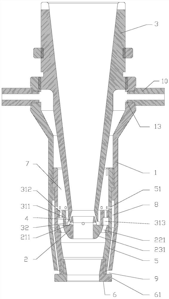 Air blowing nozzle and method of use