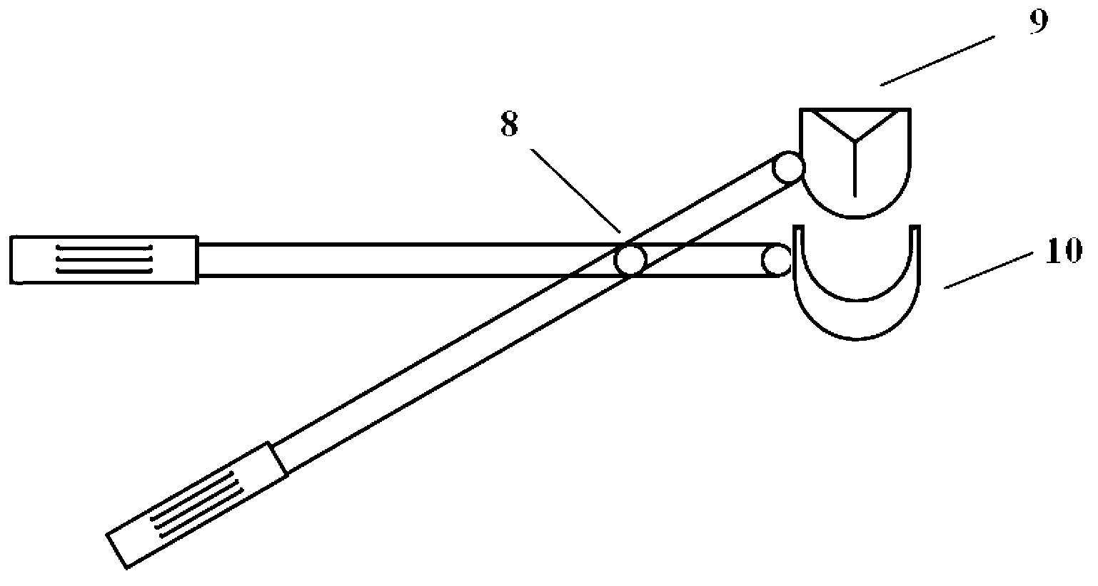 Portable system for rapidly recognizing chemical fertilizer