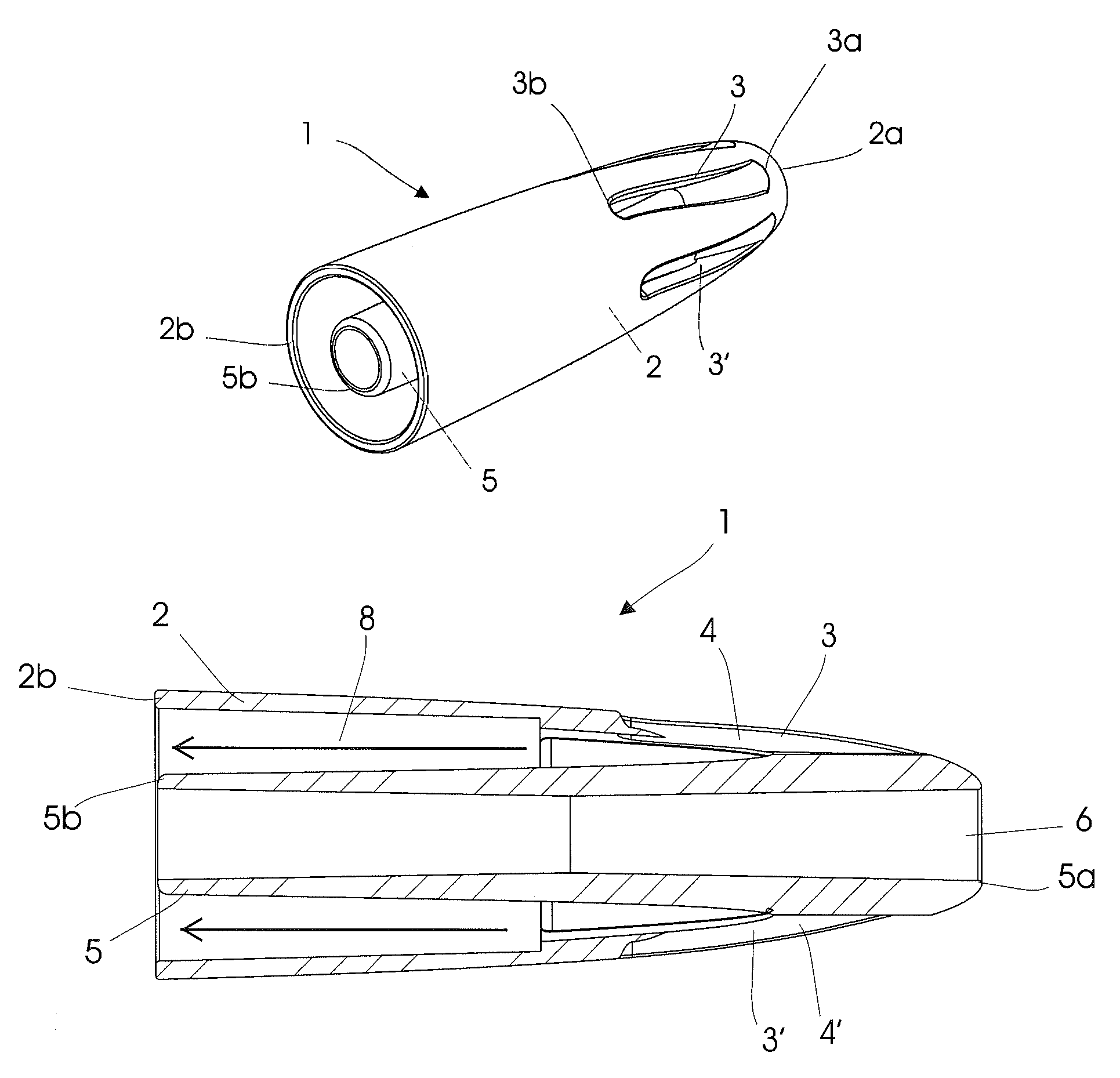 Pouring insert