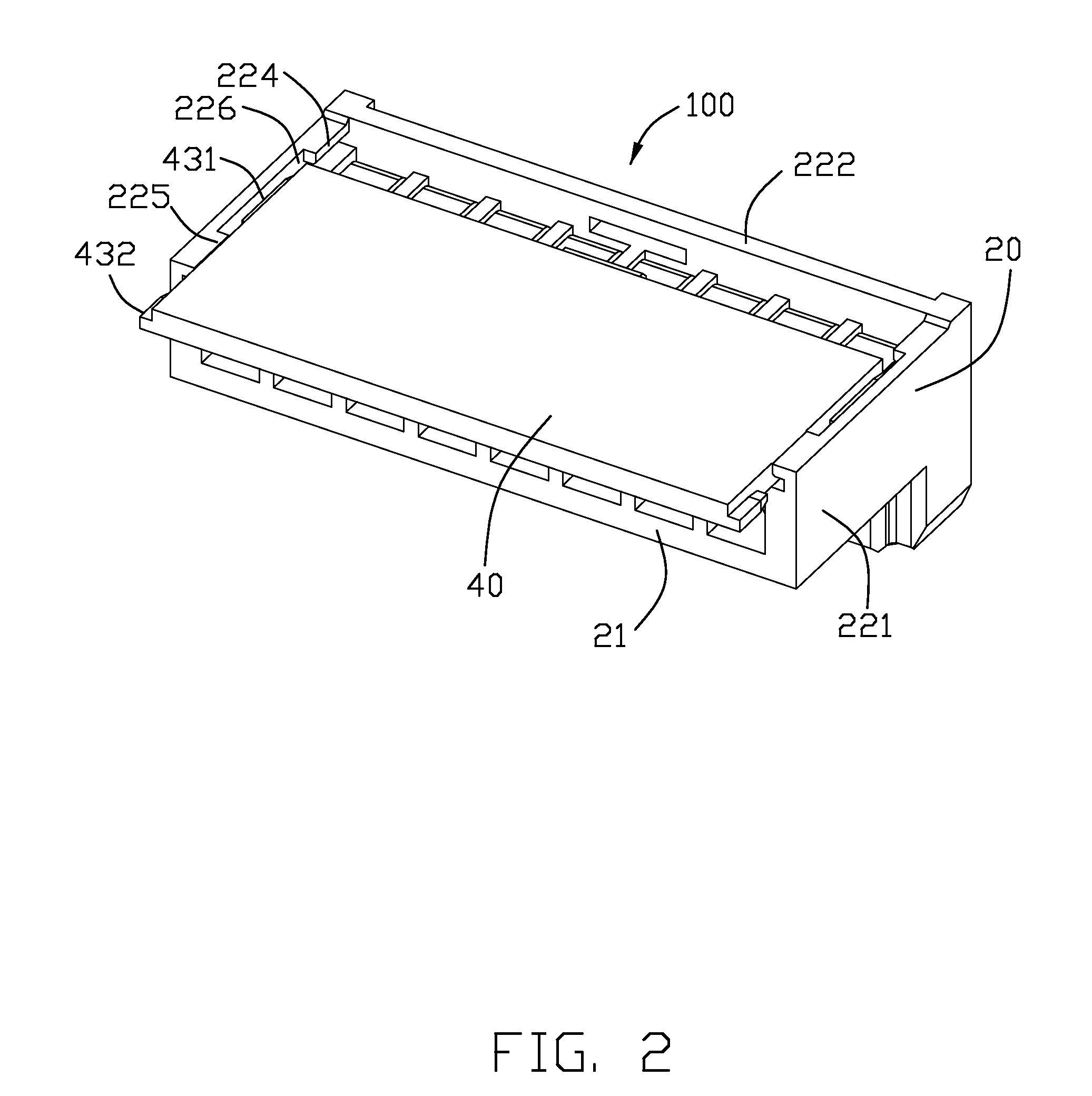 Electrical connector having detachable cover