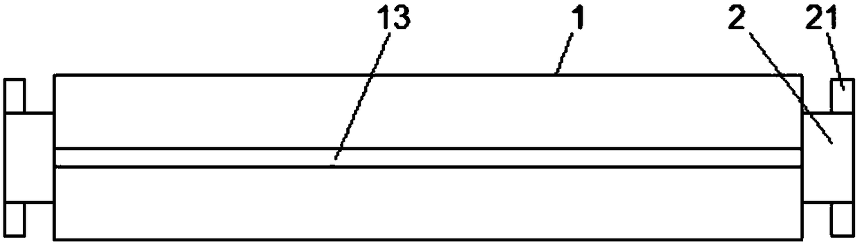 Stress component, fiber grating sensor, intelligent cable and manufacturing method