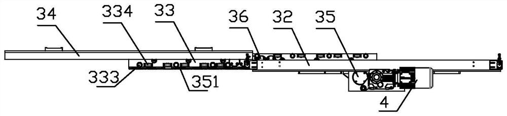 Machine tool automatic feeding and discharging two-way forklift system and automatic production line