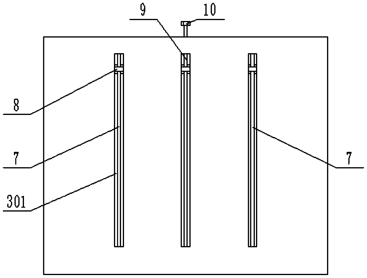 Glass transport rack