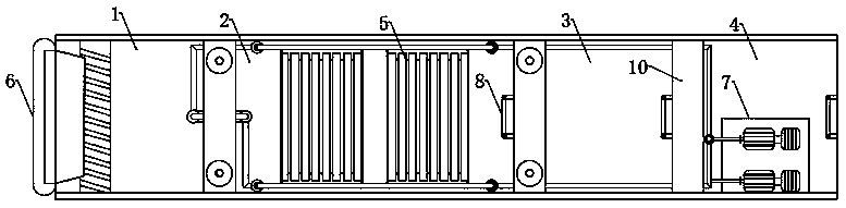 Reaction environment regulatable membrane bioreaction pond for sewage treatment