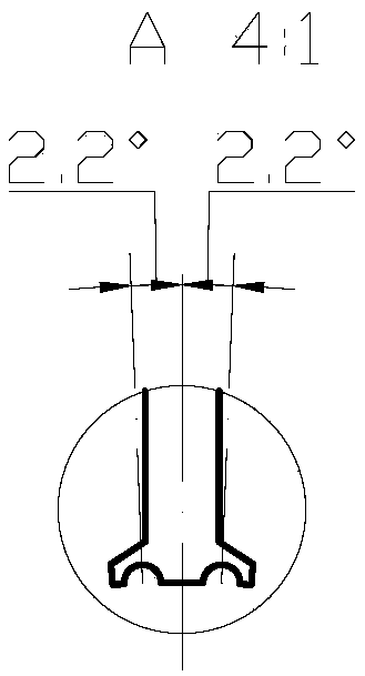 Structure design method of torque motor with low torque fluctuation