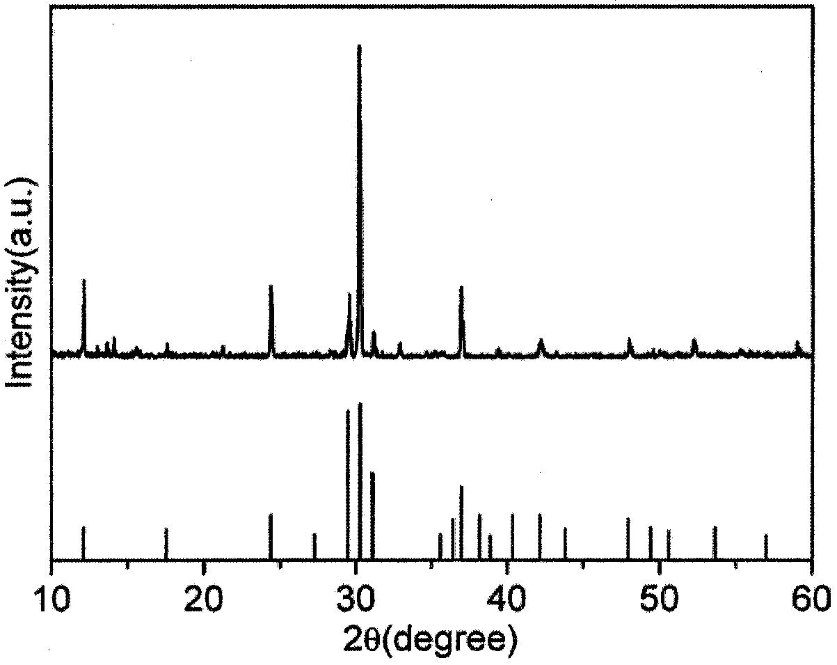 A kind of strontium manganate nano wire and micro wire and preparation method thereof