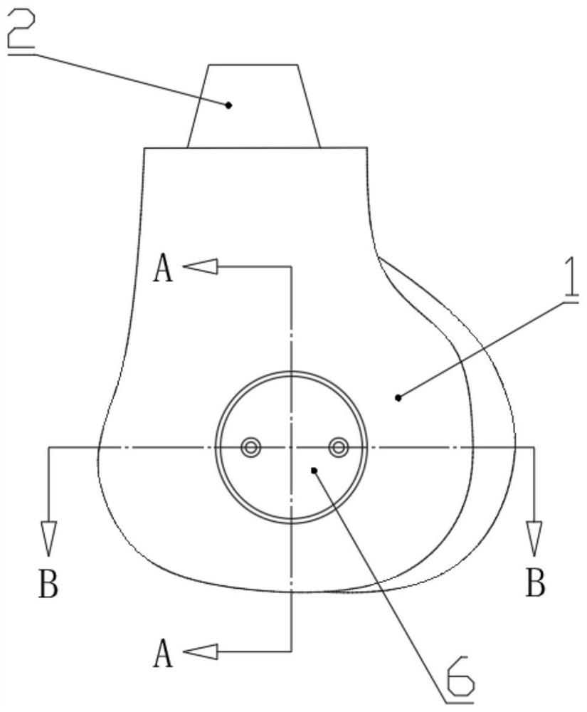 An artificial ligament bionic fixed distal femoral tumor-type half knee joint prosthesis