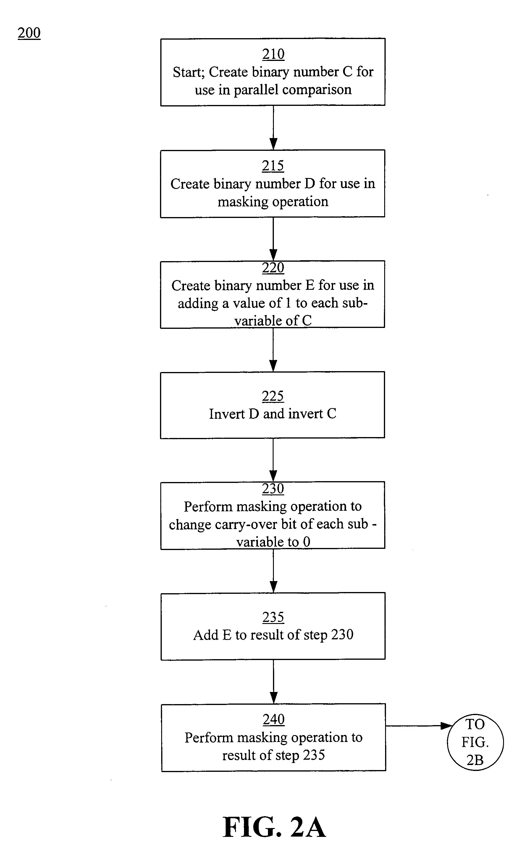 Parallel filter check using an arithmetic memory location