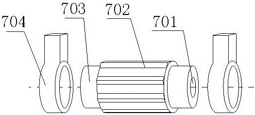 Caulking gun with replaceable mouth for building construction