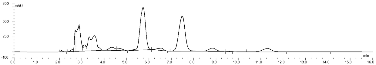 Synchronous extraction process of flavonoid glycoside of cotinus coggygria and application thereof