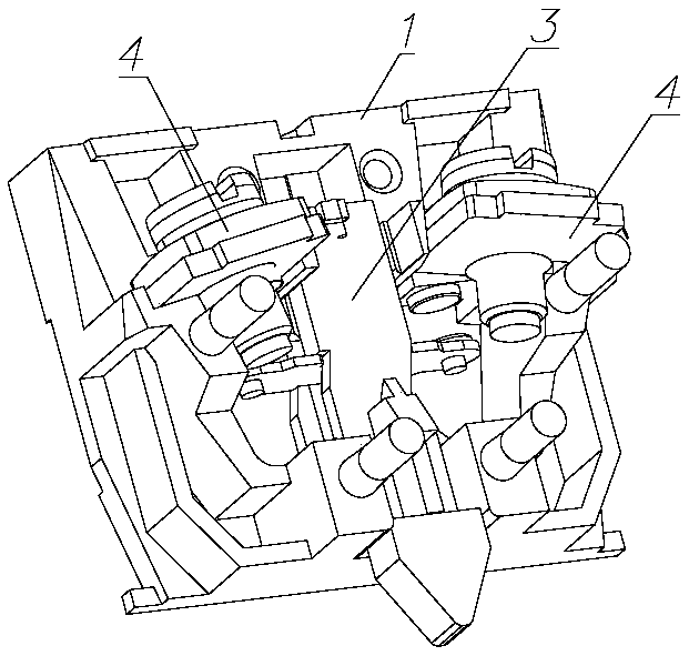 Switch lower base assembling equipment and assembling method thereof