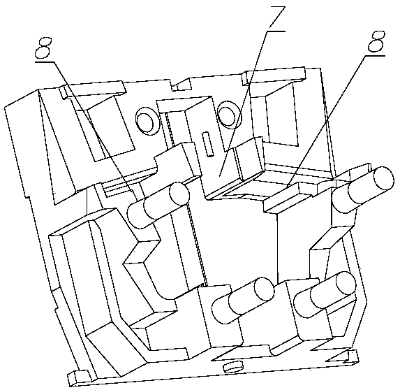 Switch lower base assembling equipment and assembling method thereof