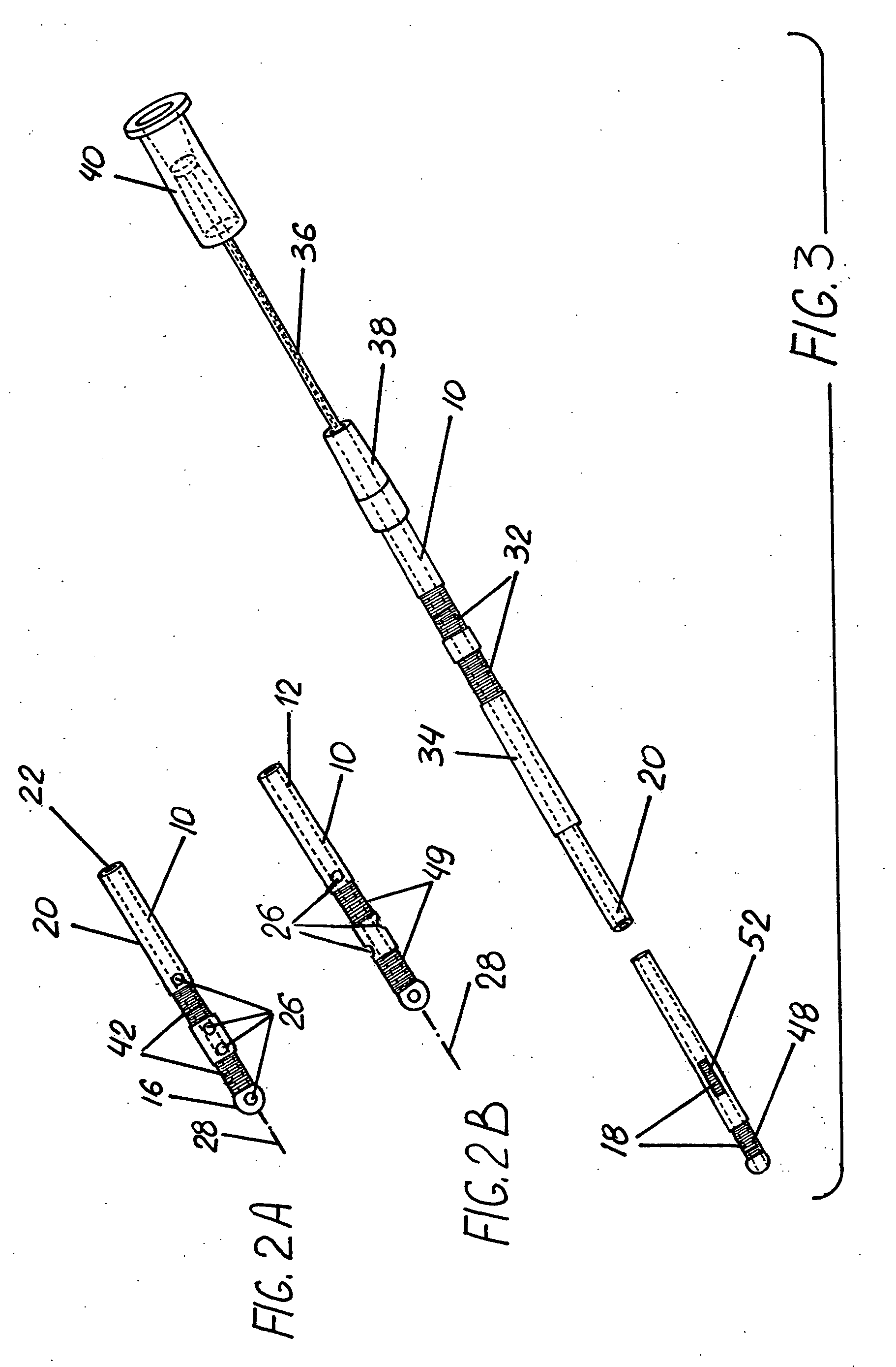 Depth probe for intracranial treatment