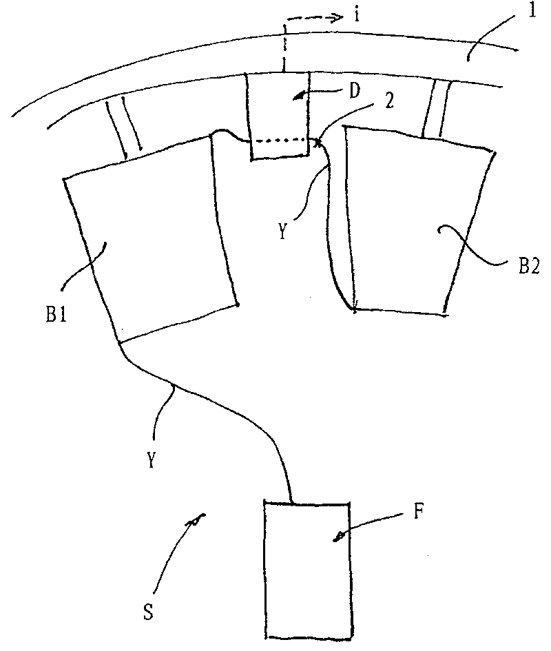 Detector for detecting when the thread bobbin in a thread-processing system has to be replaced