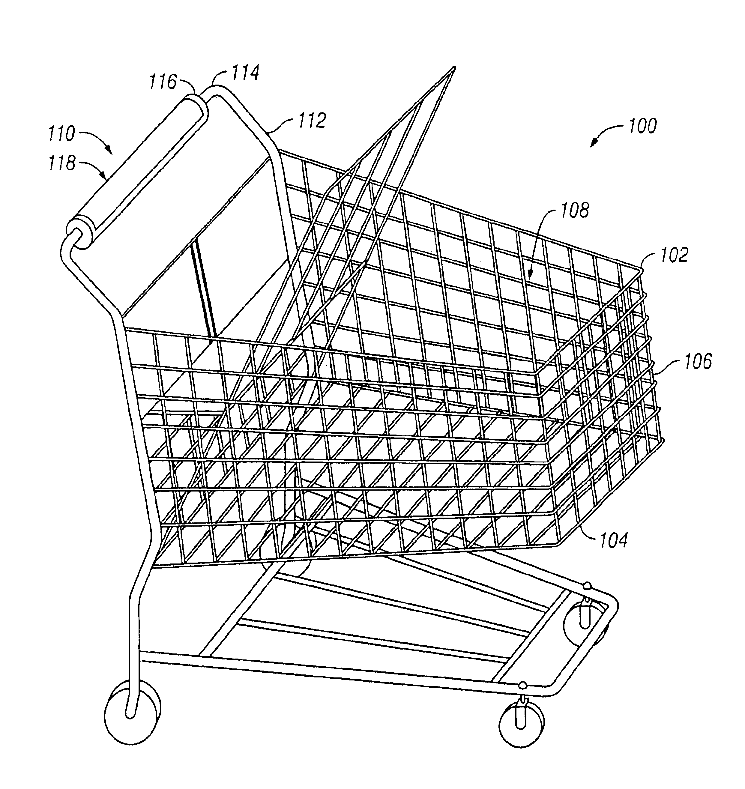 Disposable shopping cart handle sanitary cover