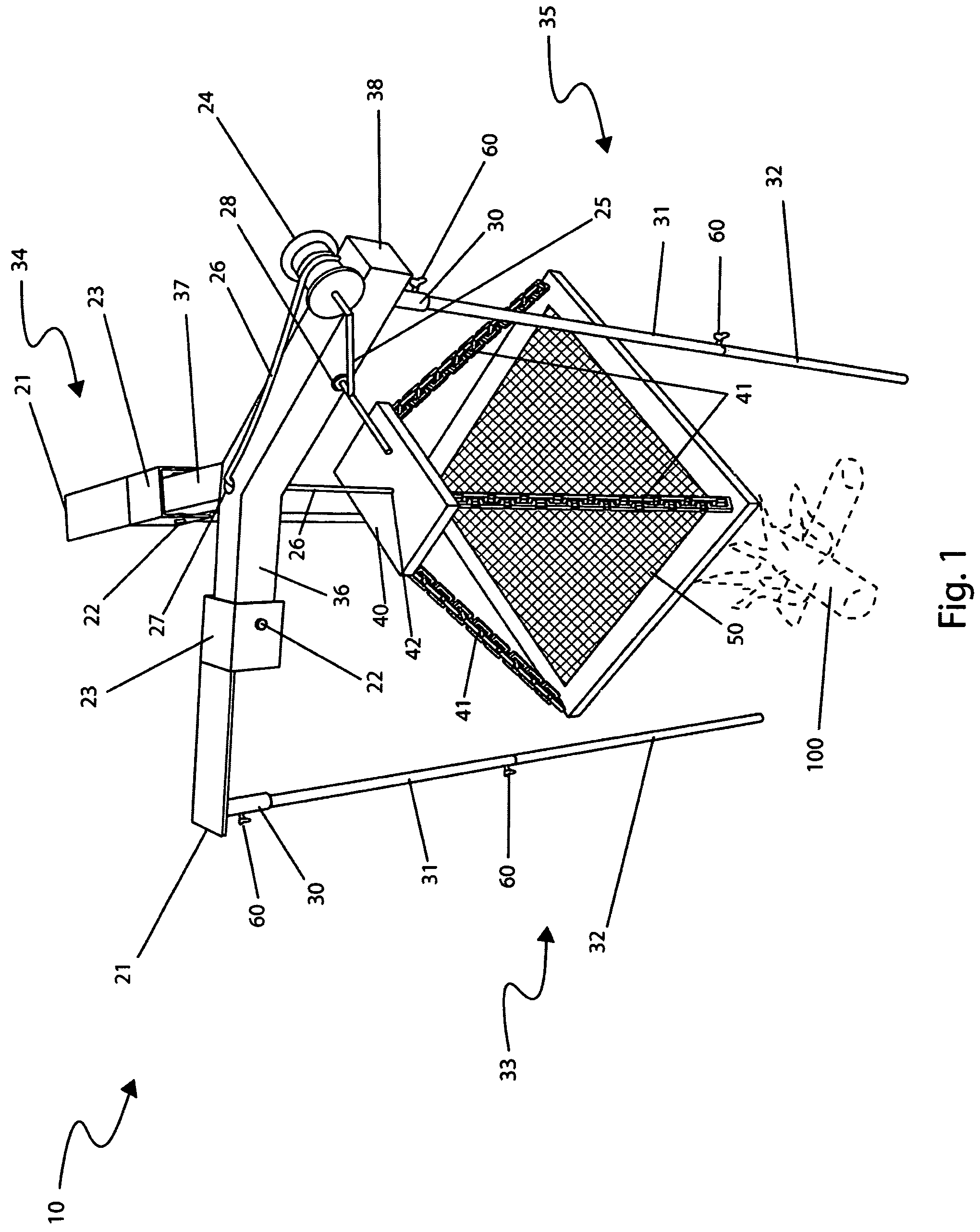 Portable and adjustable grilling apparatus for outdoor cooking