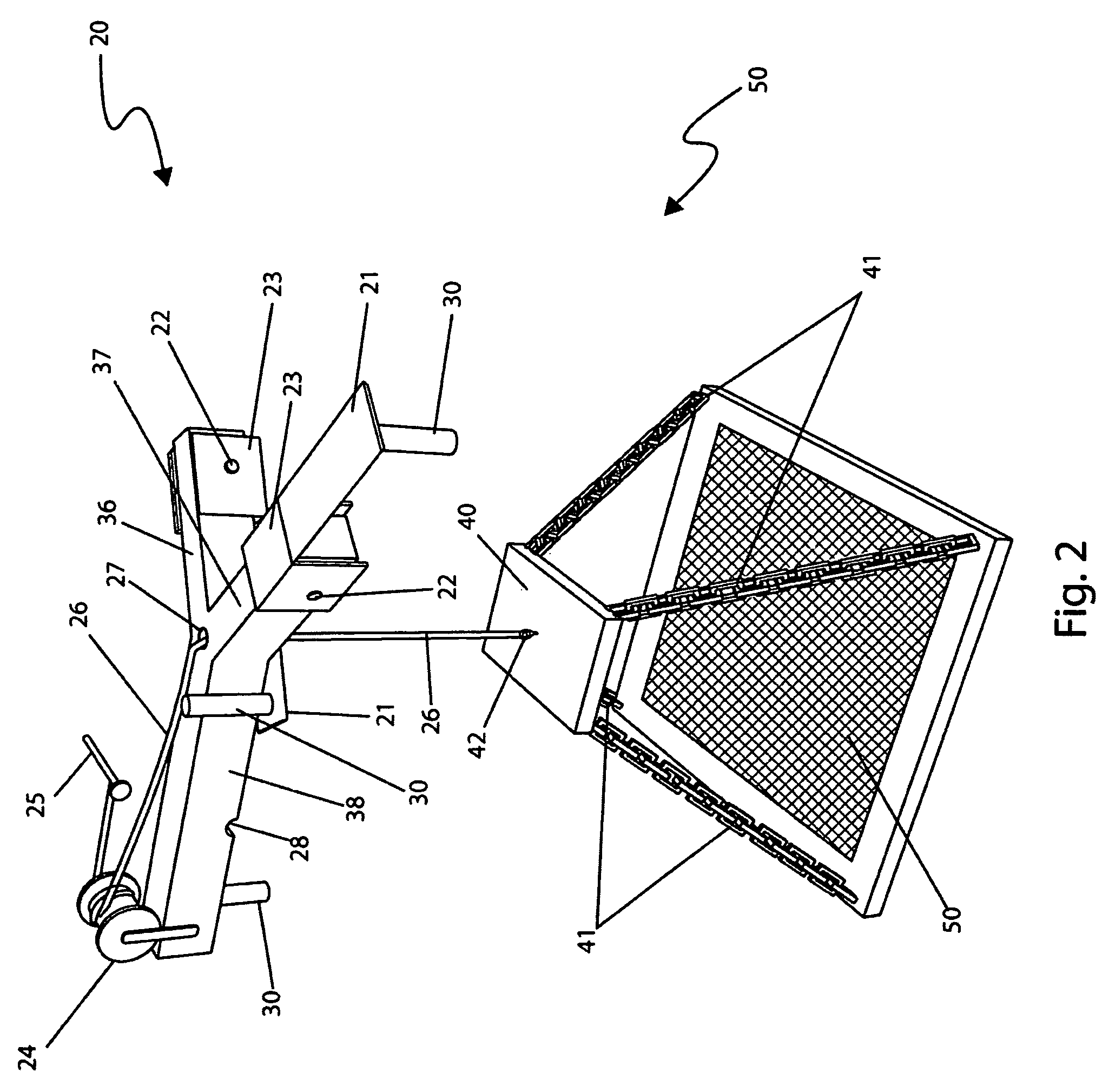 Portable and adjustable grilling apparatus for outdoor cooking