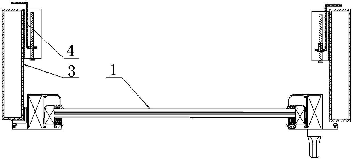 Fixed structure for existing window frame and sound insulation window