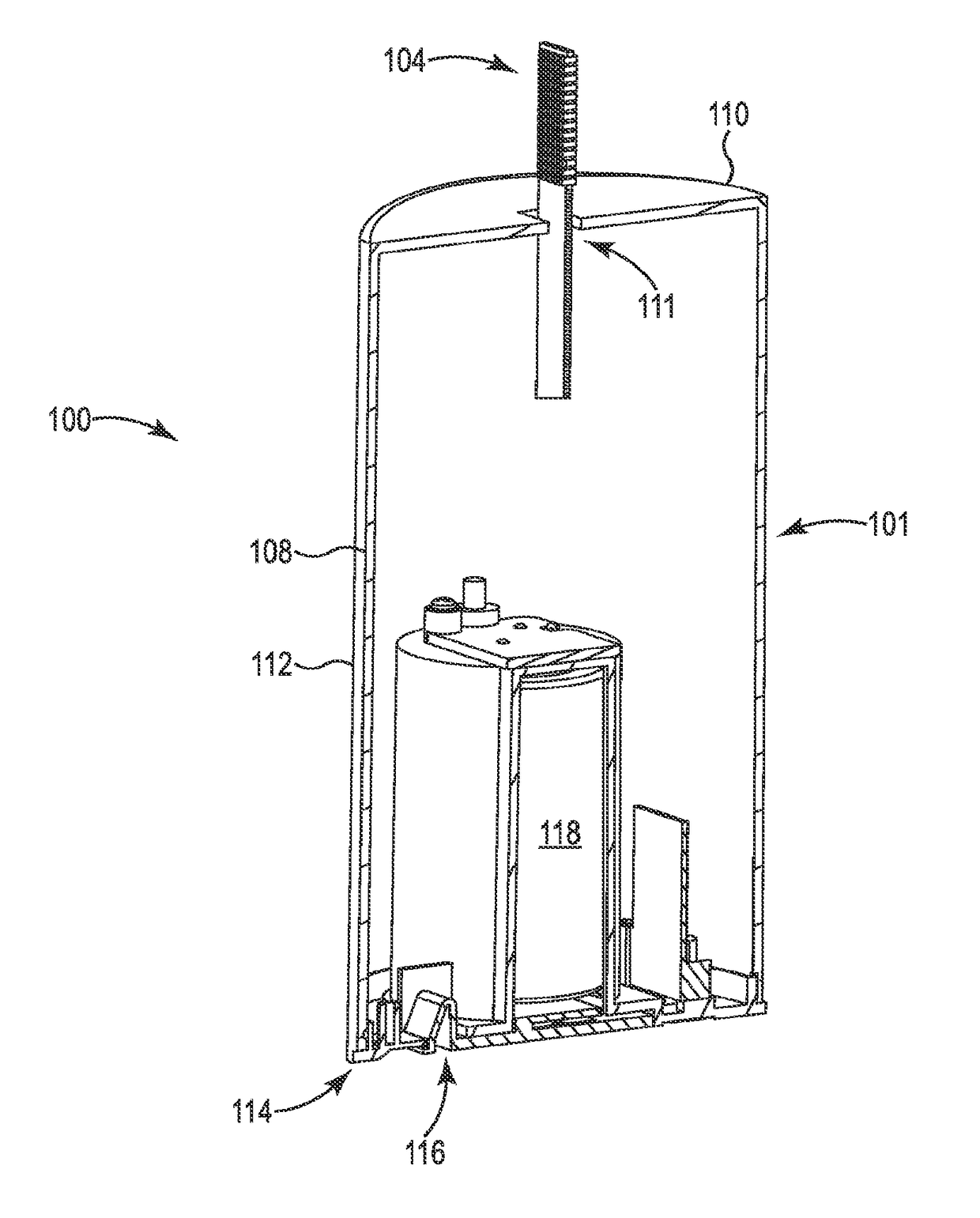 Electric candle with illuminating panel