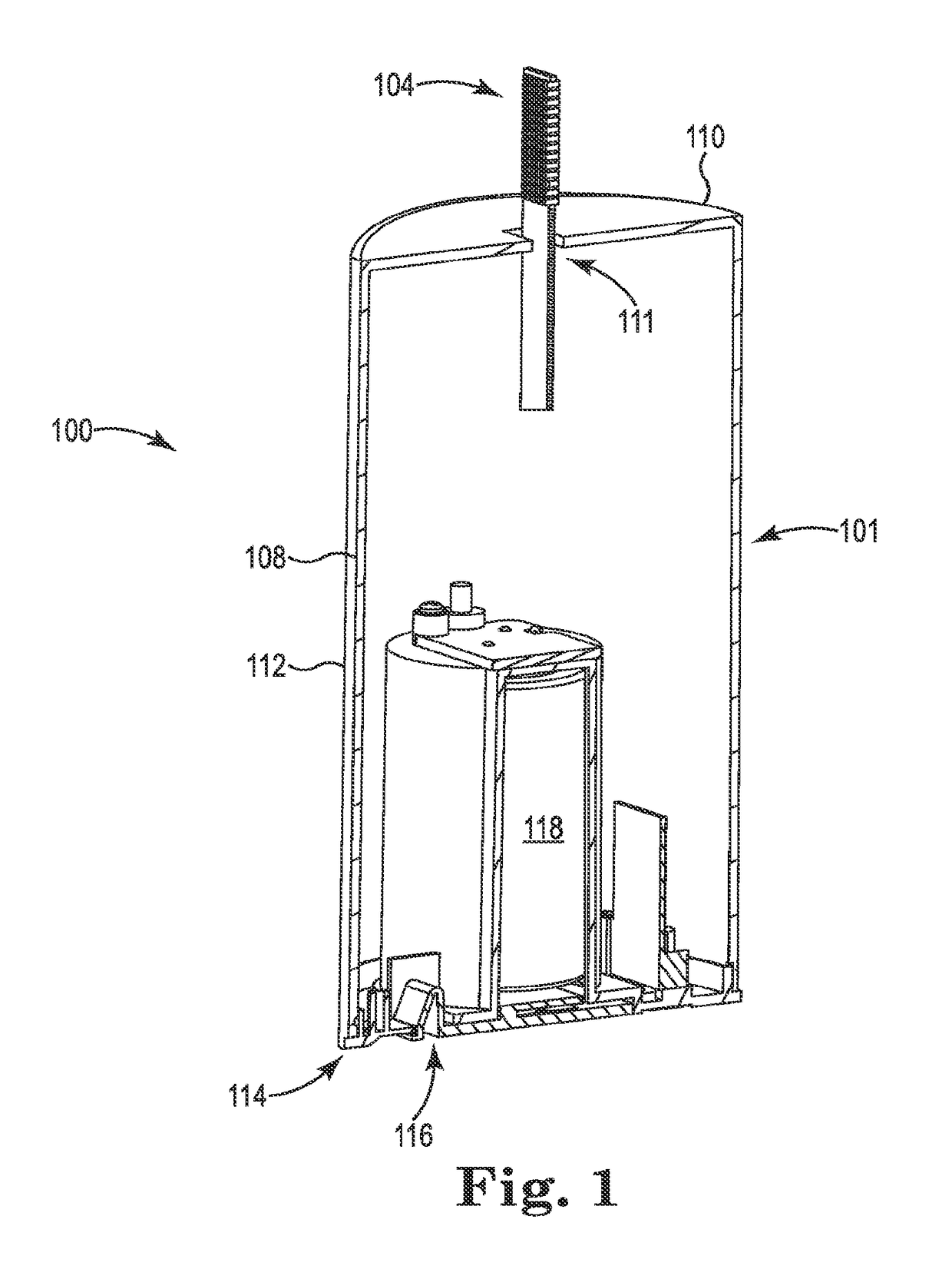 Electric candle with illuminating panel