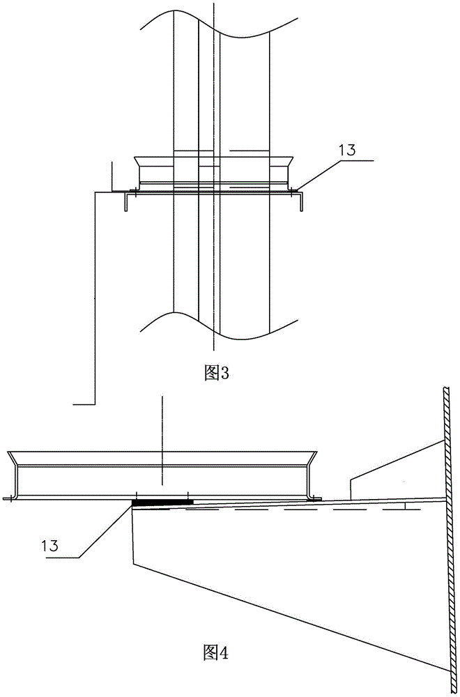 Installation method of deep well pump suitable for ballast tank coating protection requirements