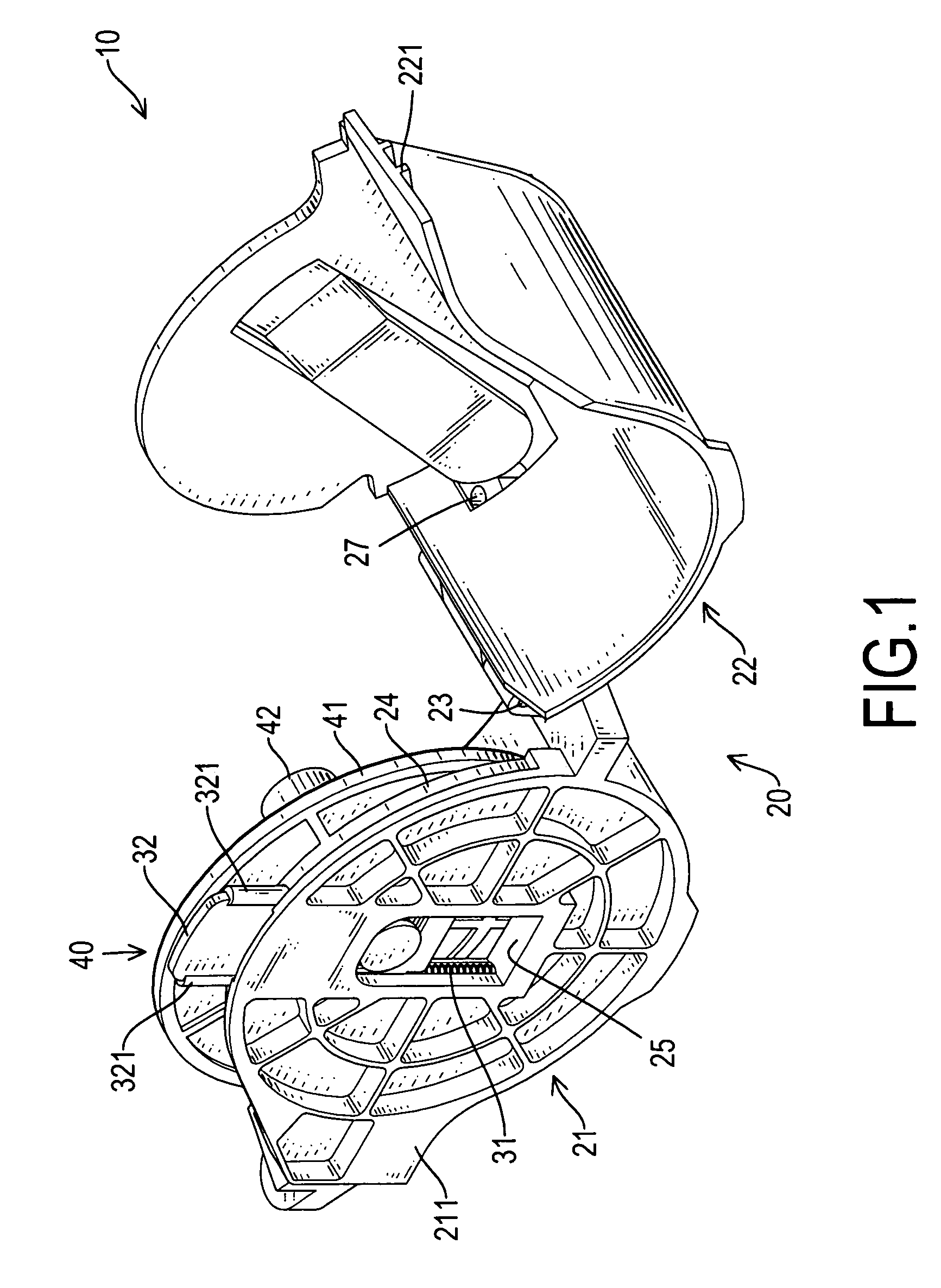 Coil-type magazine for nail gun