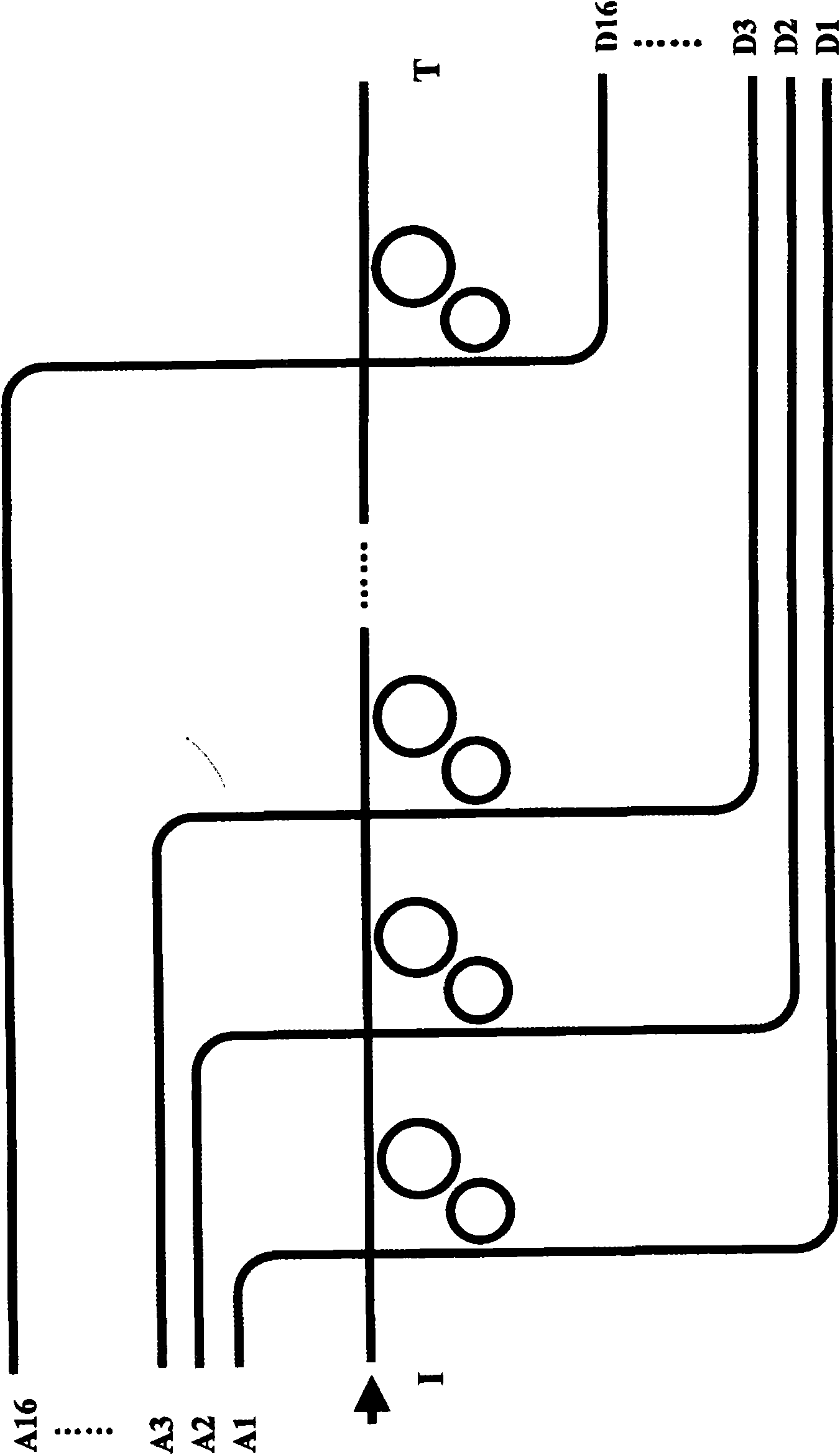 Integrated reconfigurable optical add/drop multiplexer based on microring resonator