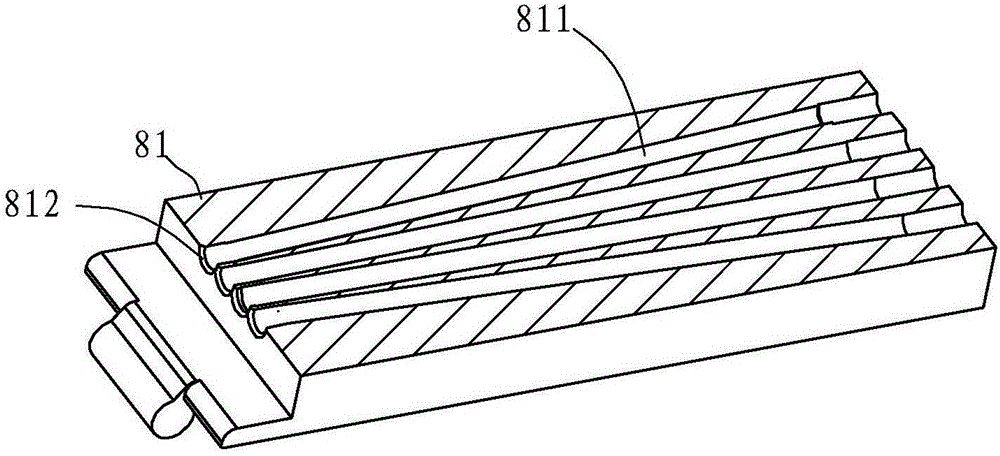 Automatic shaft quenching device