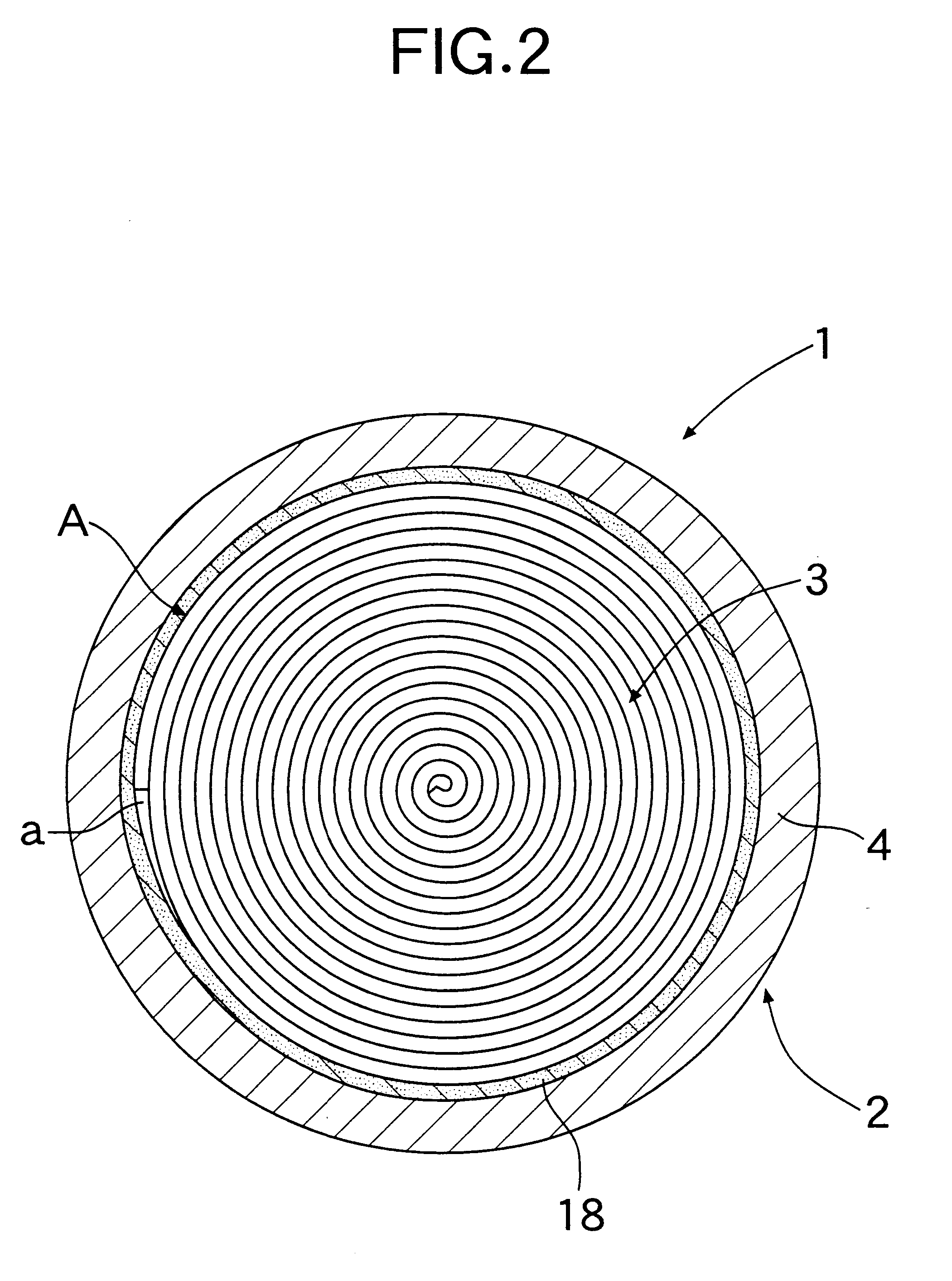 Cylindrical electric double-layer capacitor