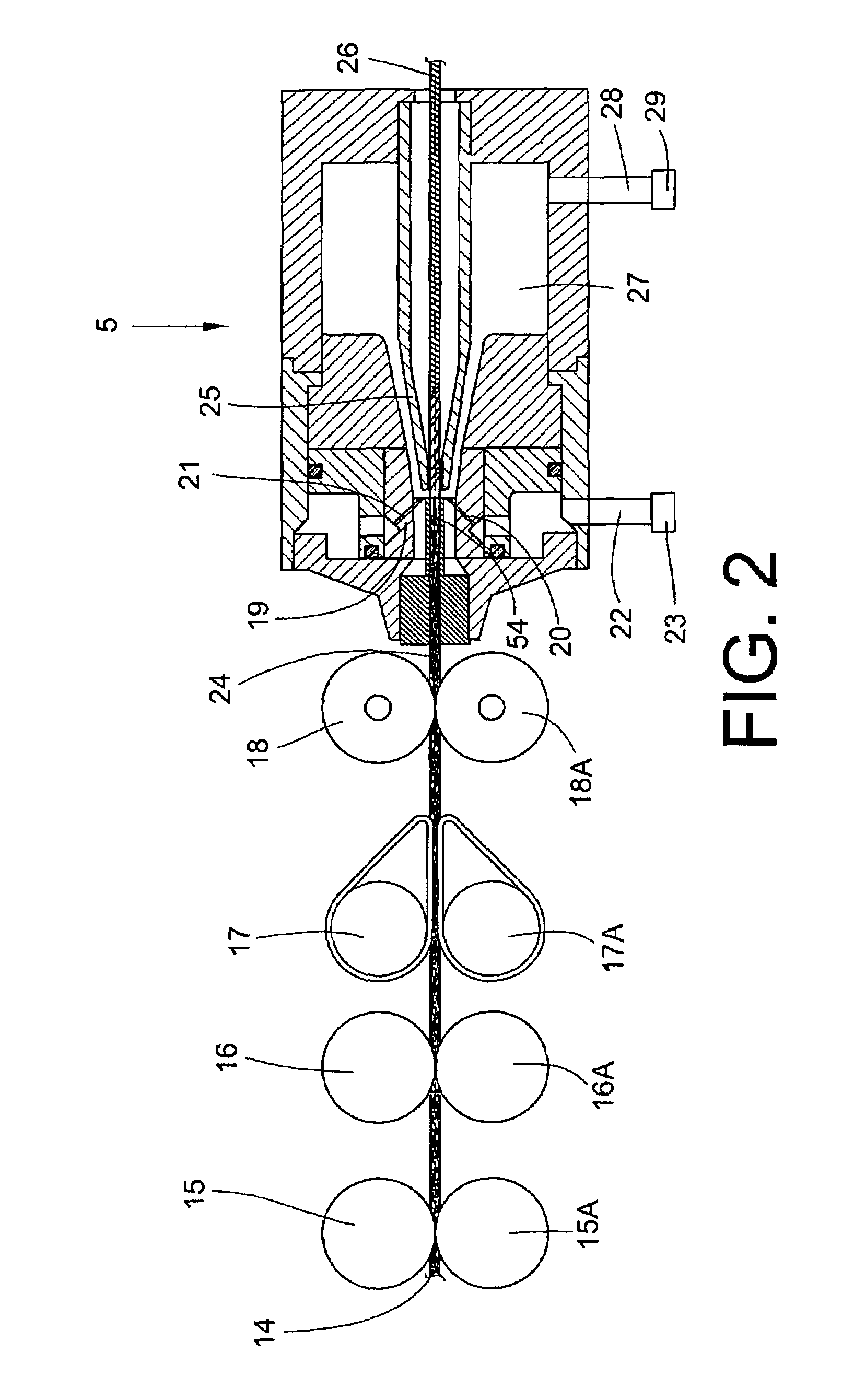 Joining method on a jet spinning machine, spinning device and jet spinning machine