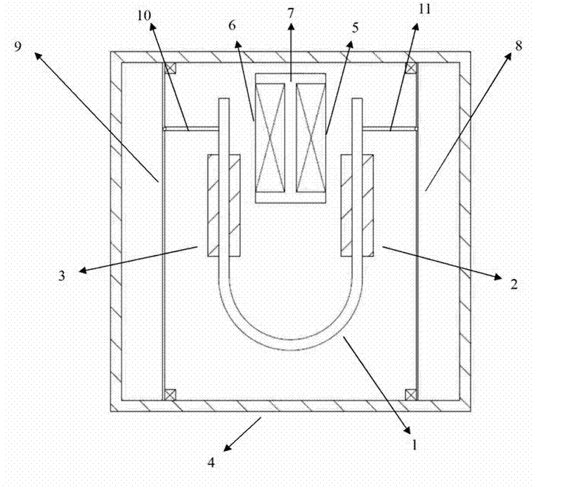 Earphone moving-iron unit with improved structure