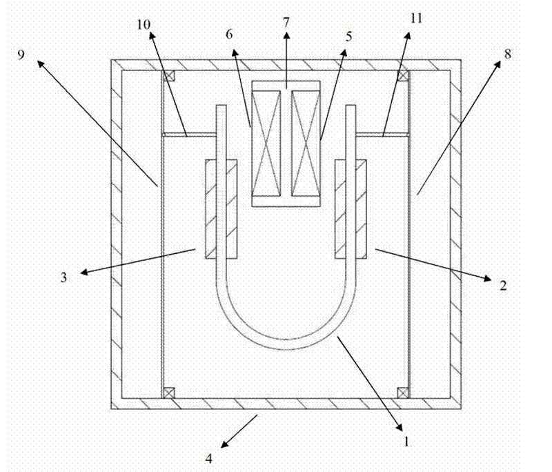 Earphone moving-iron unit with improved structure