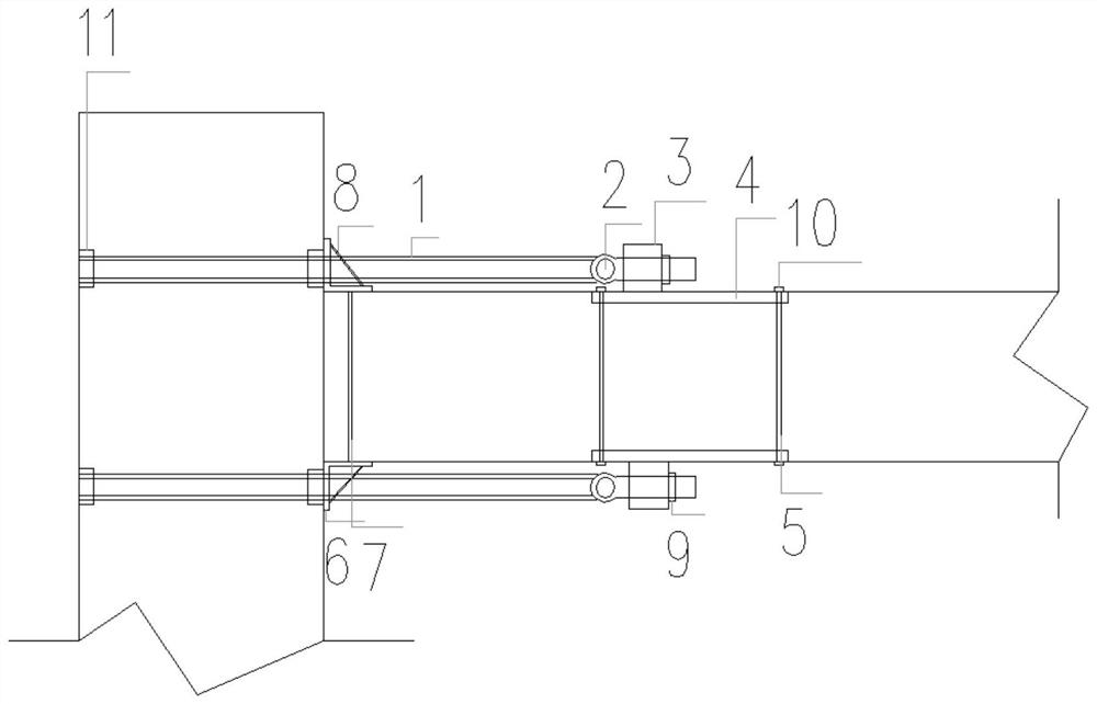 Method for reinforcing concrete frame joints