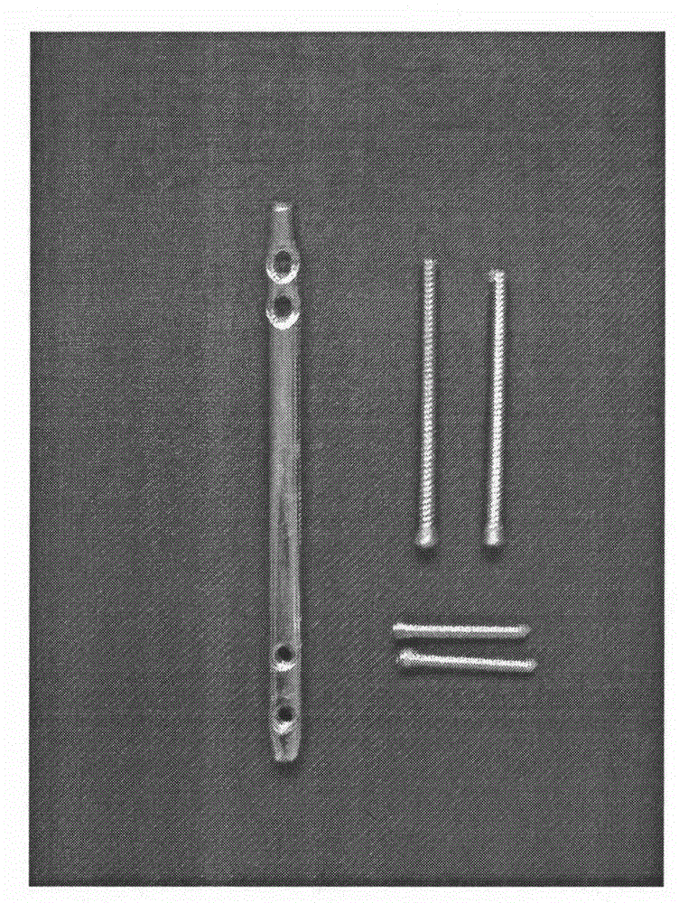 Locking support for treating femoral intertrochanteric fracture through minimally invasive therapy