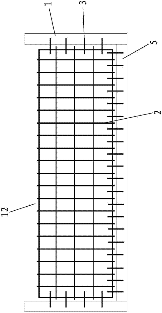 Construction method of whole stone-reinforced concrete combined stone imitating beam