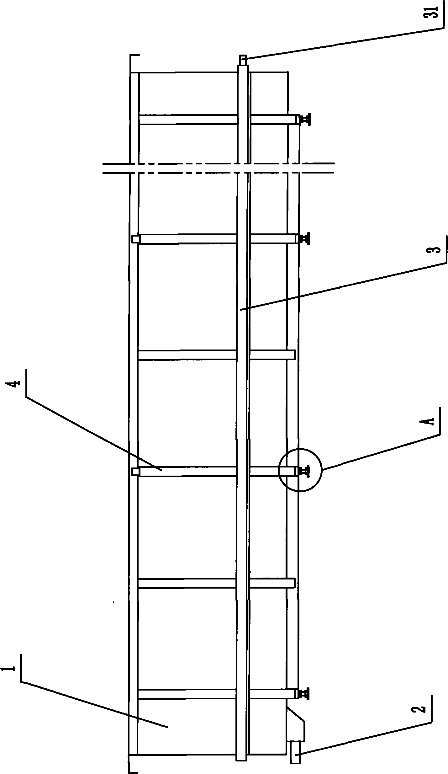 Stainless steel fermenting tank for yellow wine fermentation